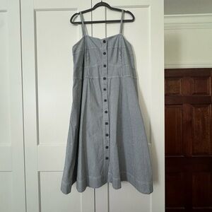 Universal threads spaghetti strap denim dress